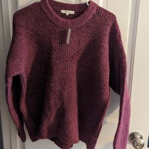 Madewell Belfiore Ribbed Pullover Sweater
